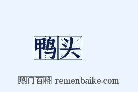鸭头緑是什么意思的图片